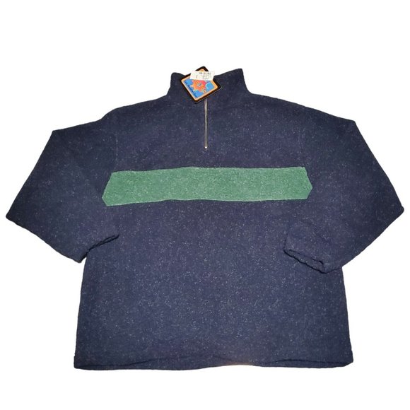 Vintage Sno-Tec Fleece Jacket Men's‎ Size Medium Sz M NWT New With Tags - Picture 1 of 7